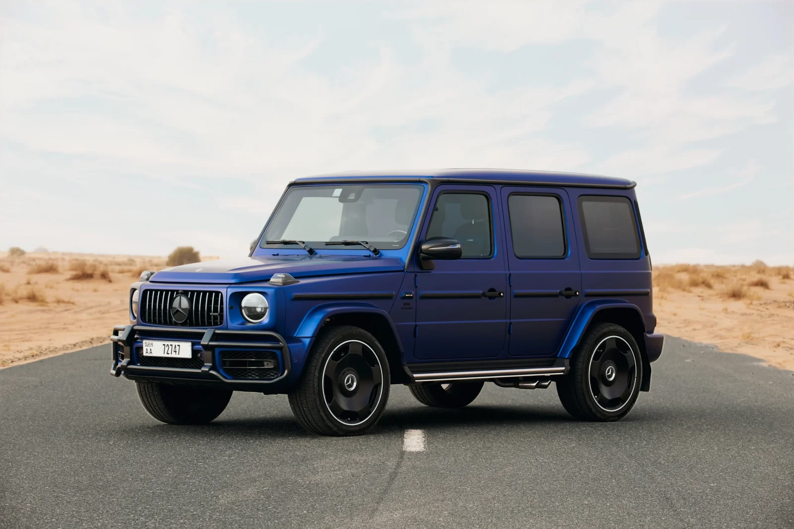 Loyer Mercedes-Benz G-Class 63 Bleu 2023 en Dubai