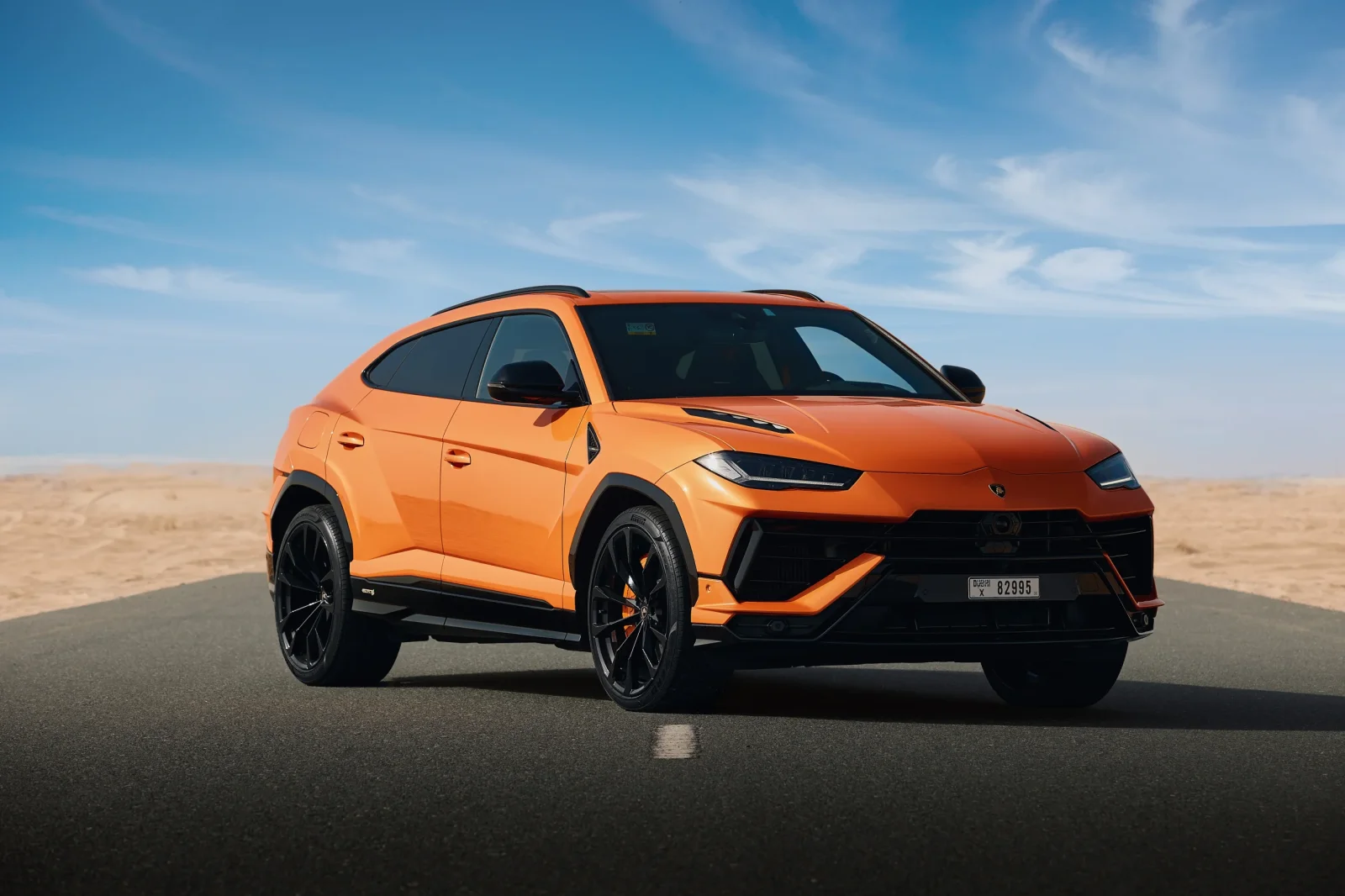 Alquiler Lamborghini Urus S Naranja 2024 en Dubái