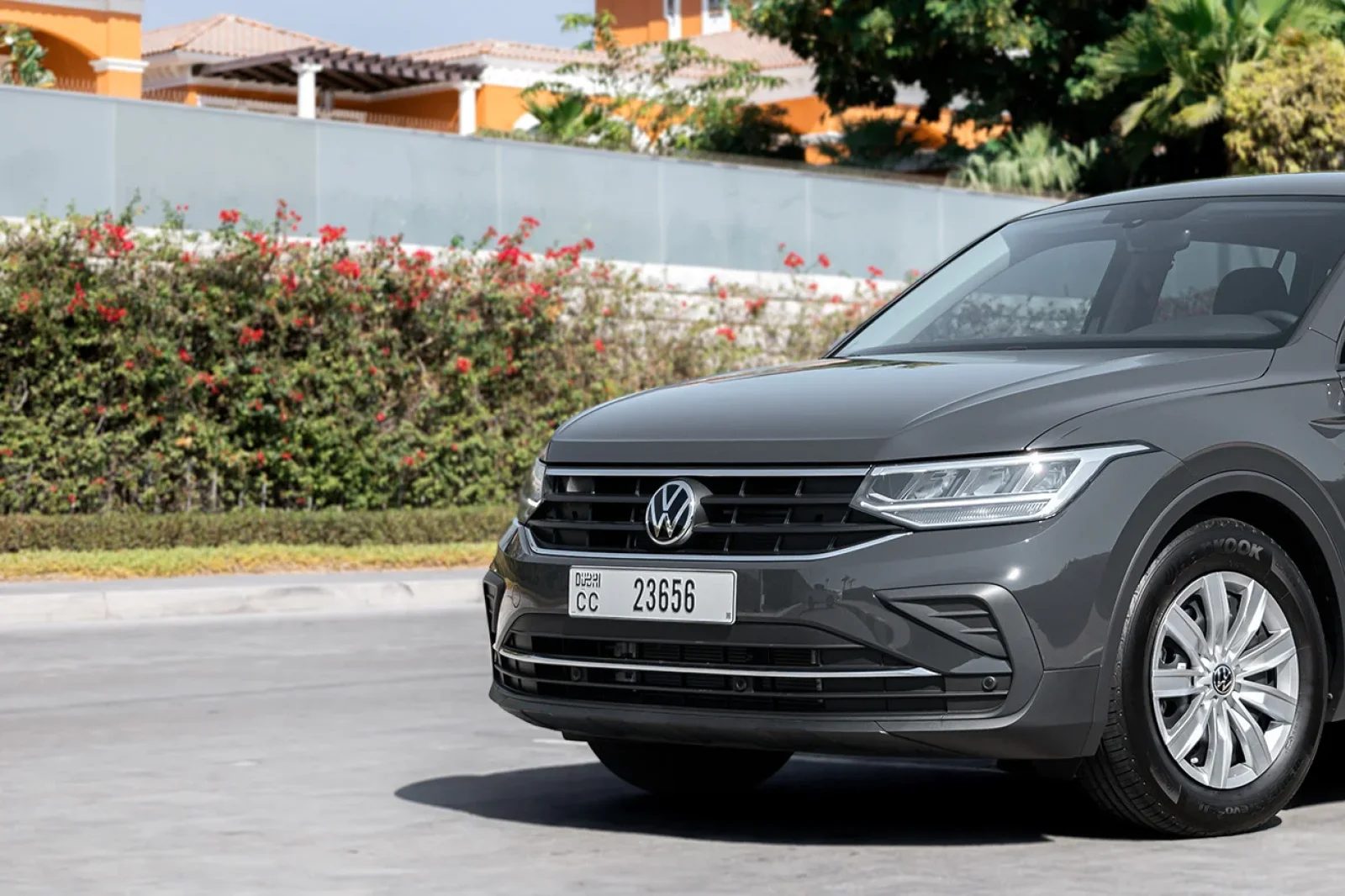 Rent Volkswagen Tiguan  Grey 2024 in Dubai - 11 