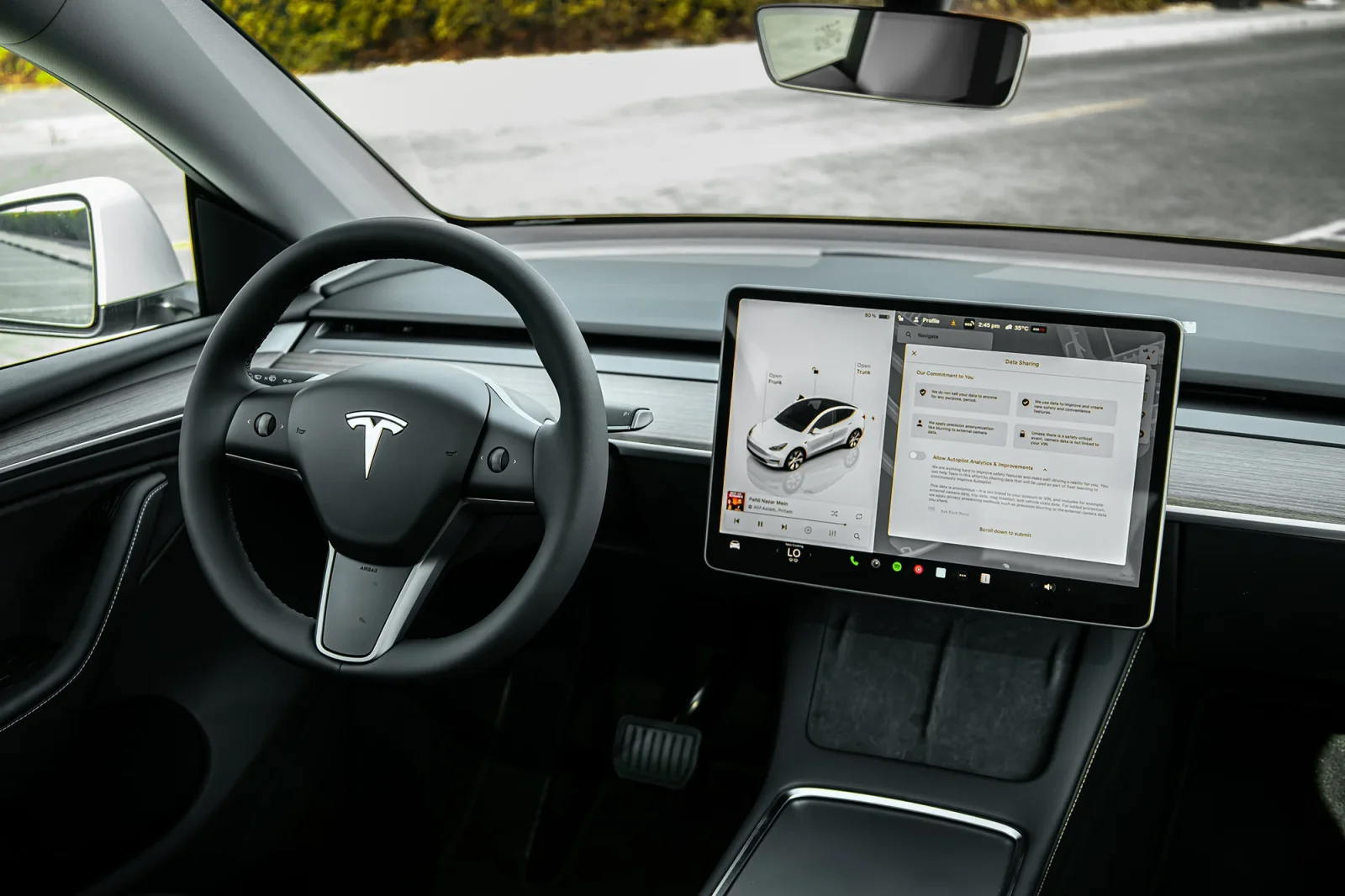Аренда Tesla Model Y  Белый 2024 в Дубае - 4 