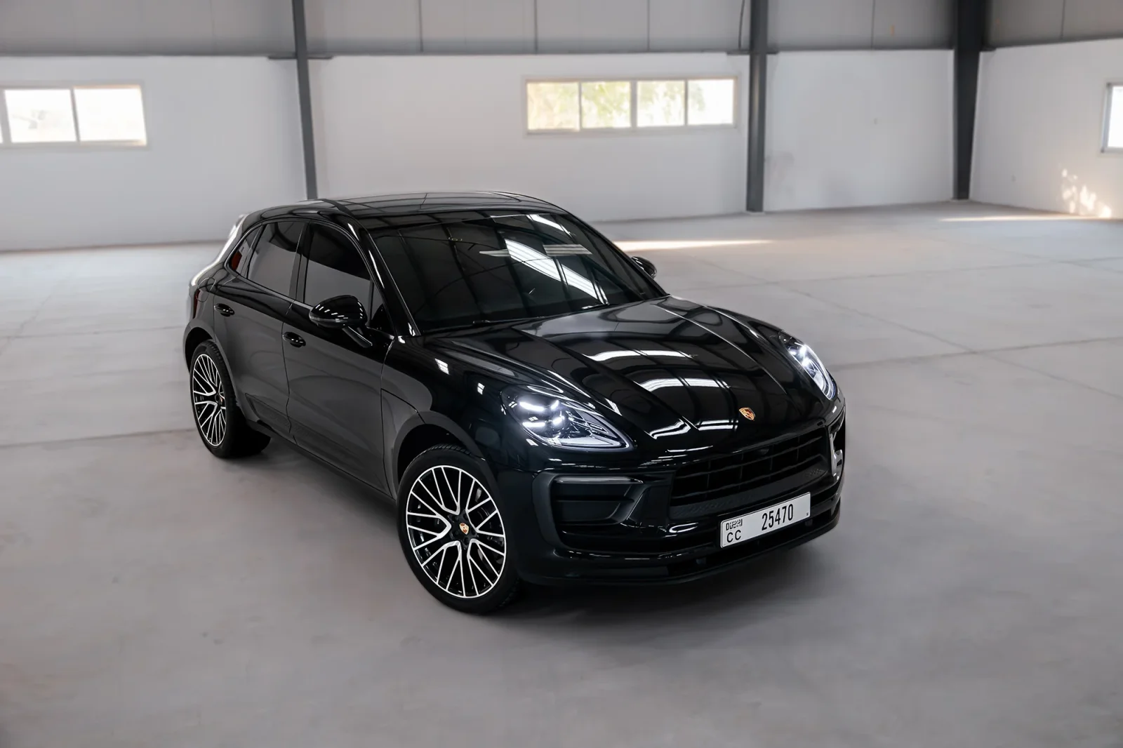 Rent Porsche Macan  Black 2024 in Dubai - 2 