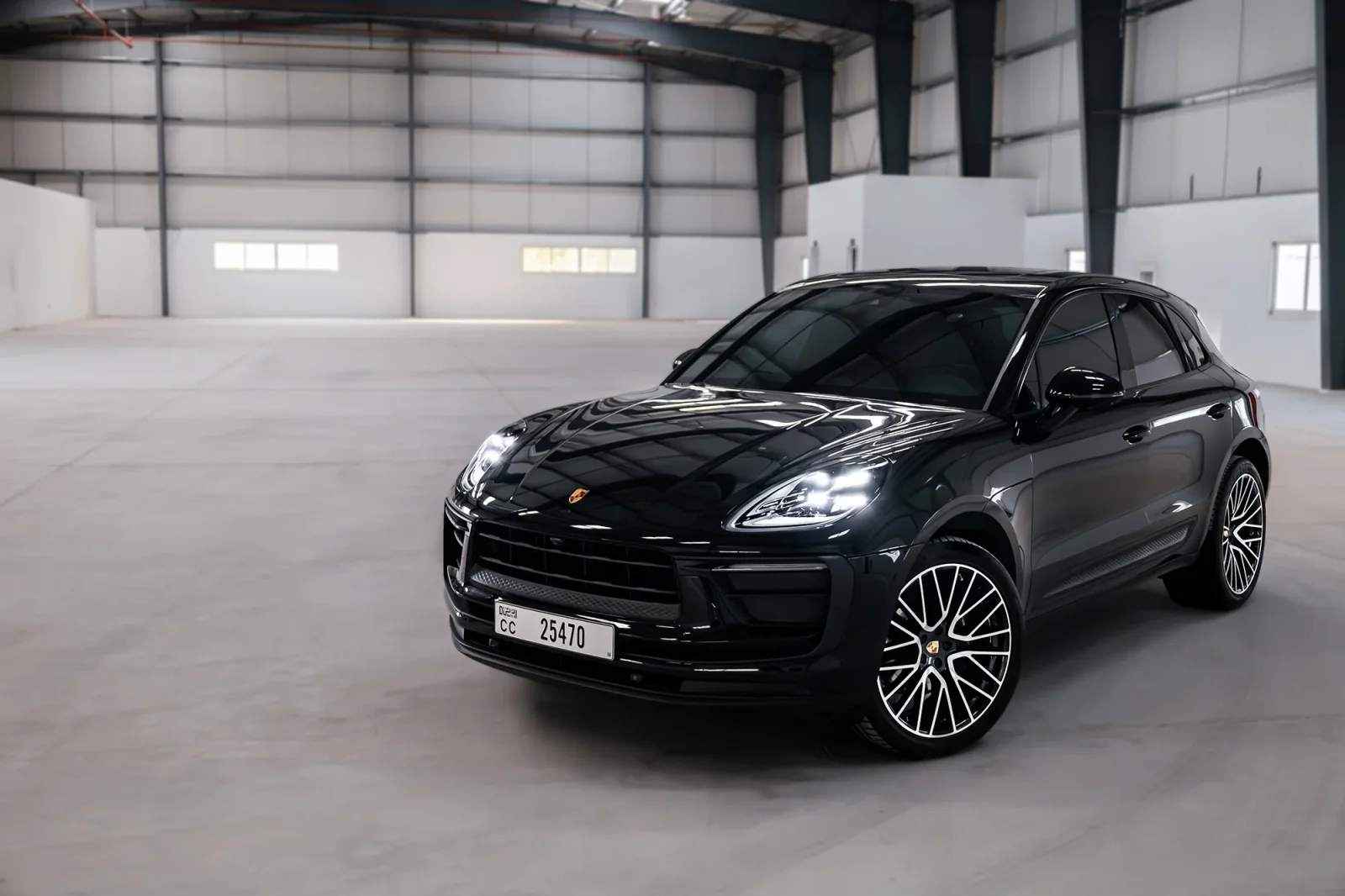 Rent Porsche Macan  Black 2024 in Dubai - 14 