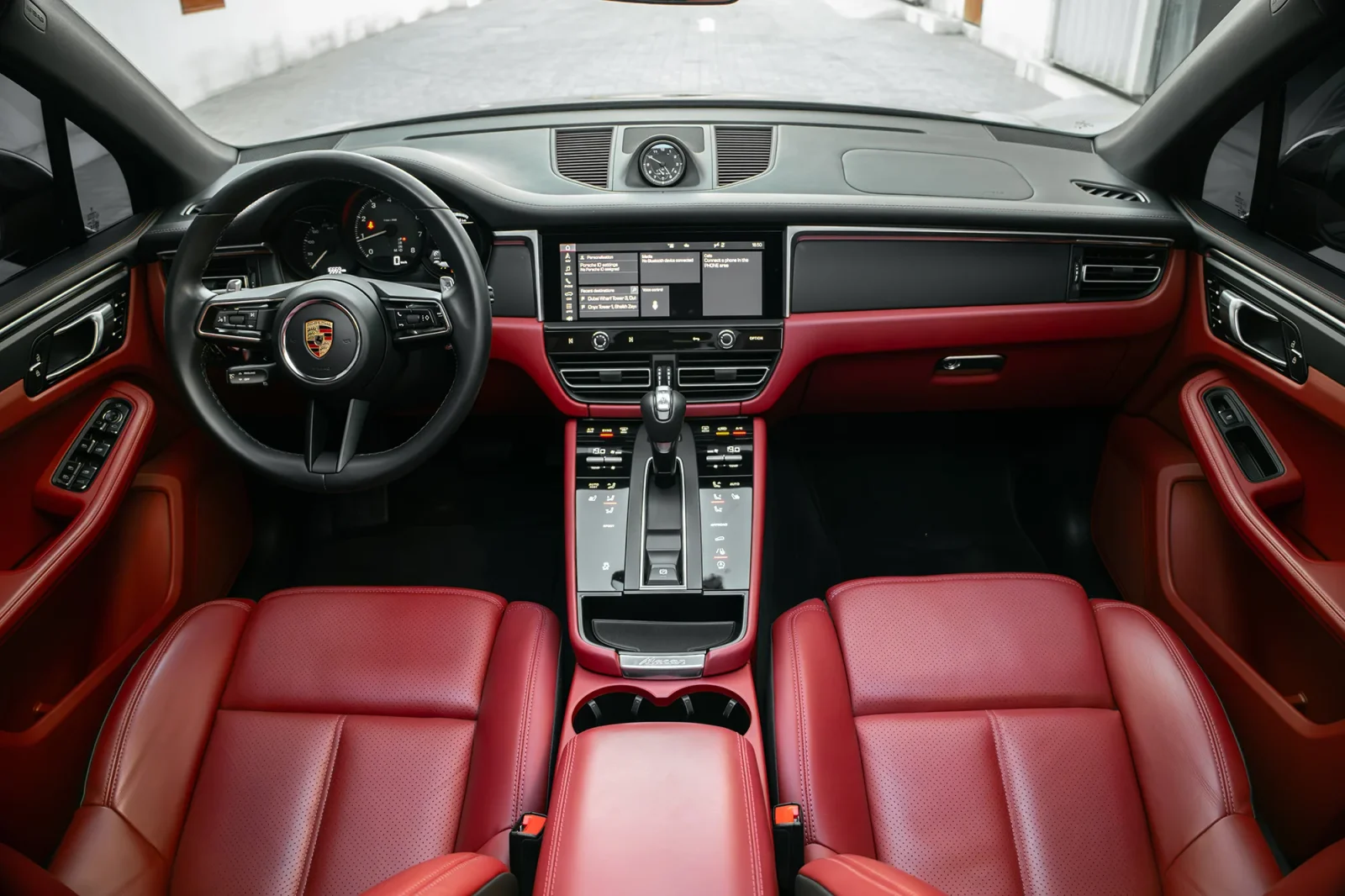 Rent Porsche Macan  Black 2024 in Dubai - 3 