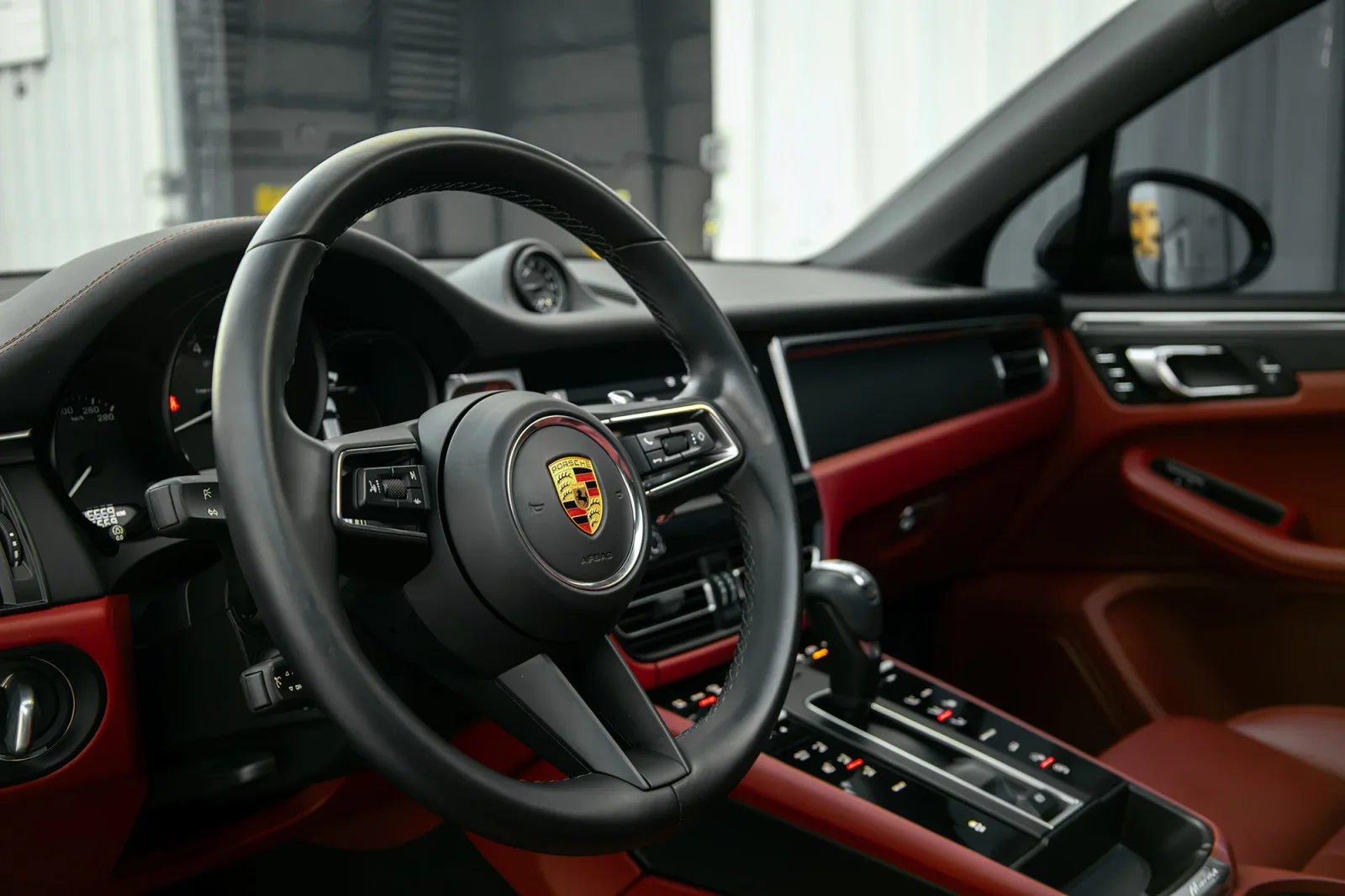 Rent Porsche Macan  Black 2024 in Dubai - 4 