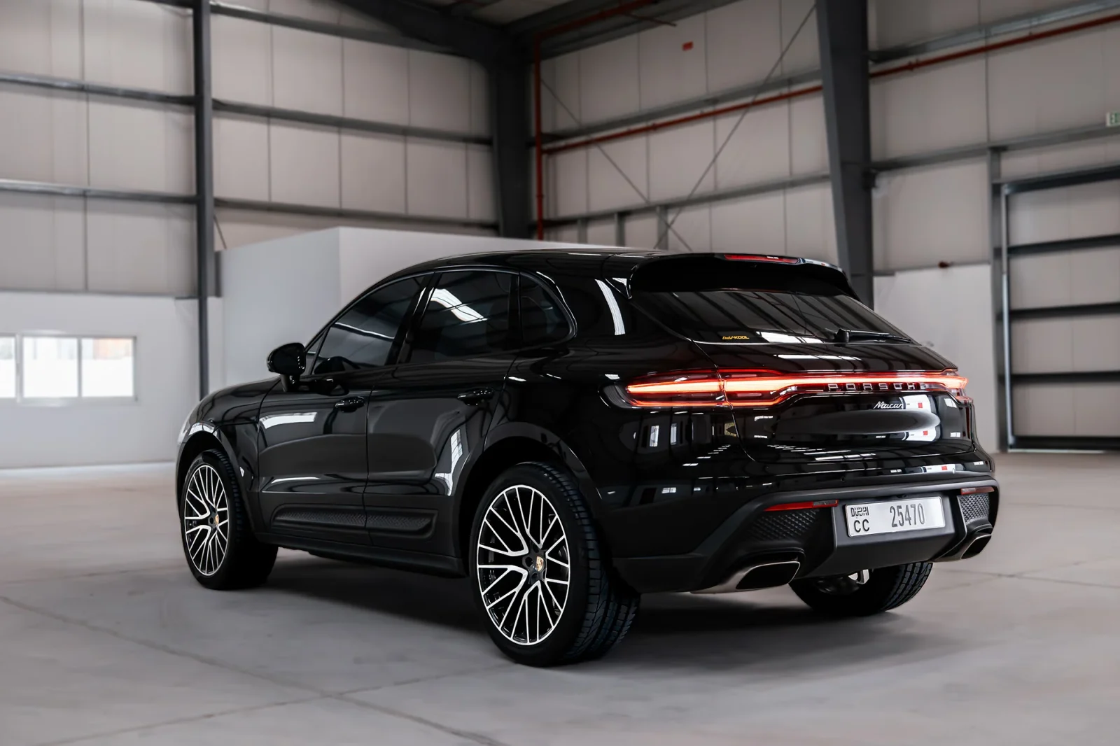 Rent Porsche Macan  Black 2024 in Dubai - 12 