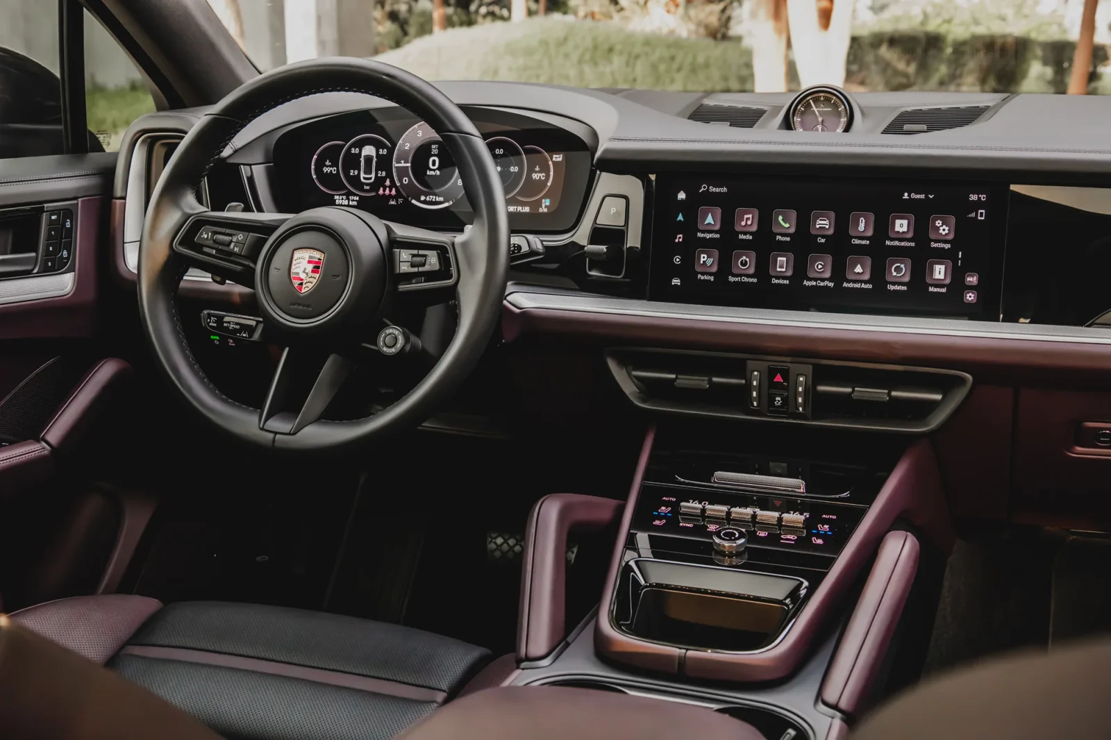 Аренда Porsche Cayenne Coupe  Черный 2024 в Дубае - 5 