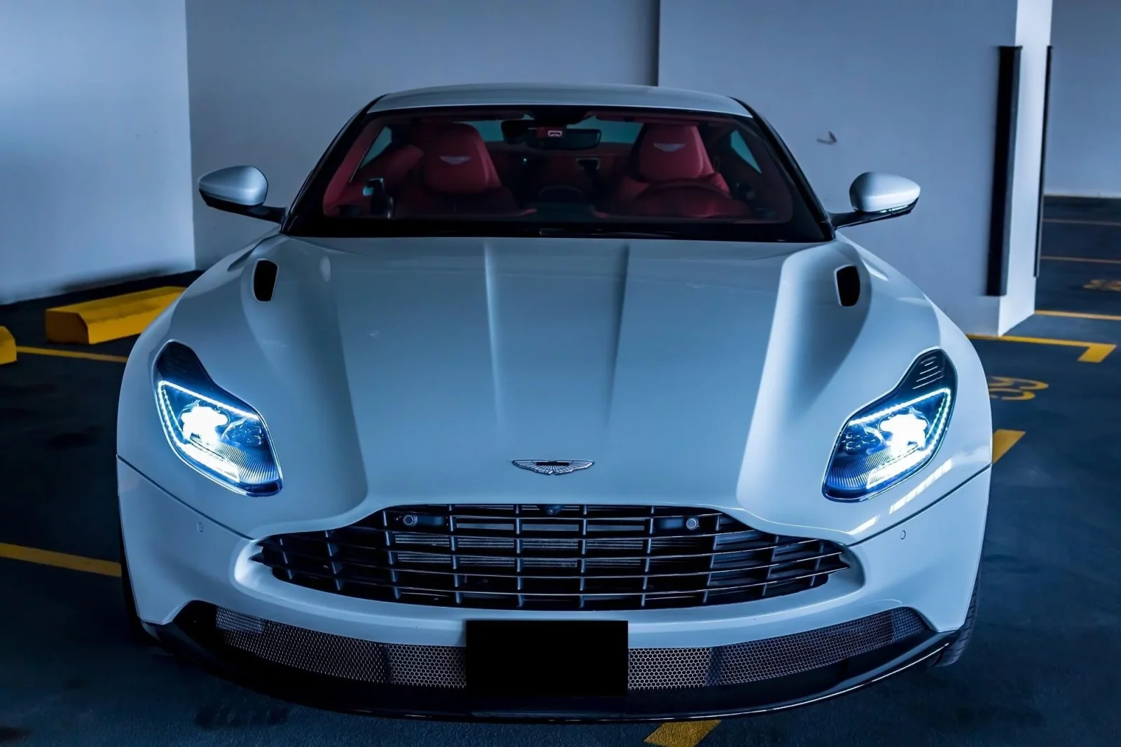 Rent Aston Martin DB11  White 2021 in Dubai - 1 