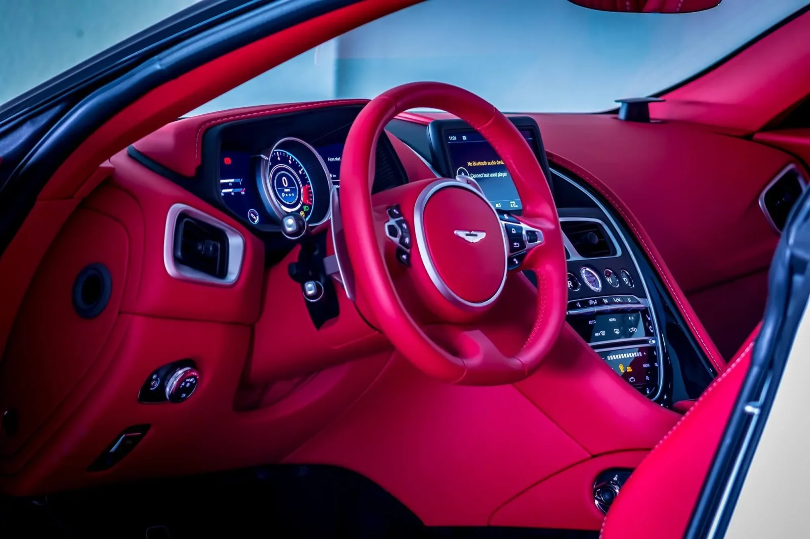 Rent Aston Martin DB11  White 2021 in Dubai - 4 