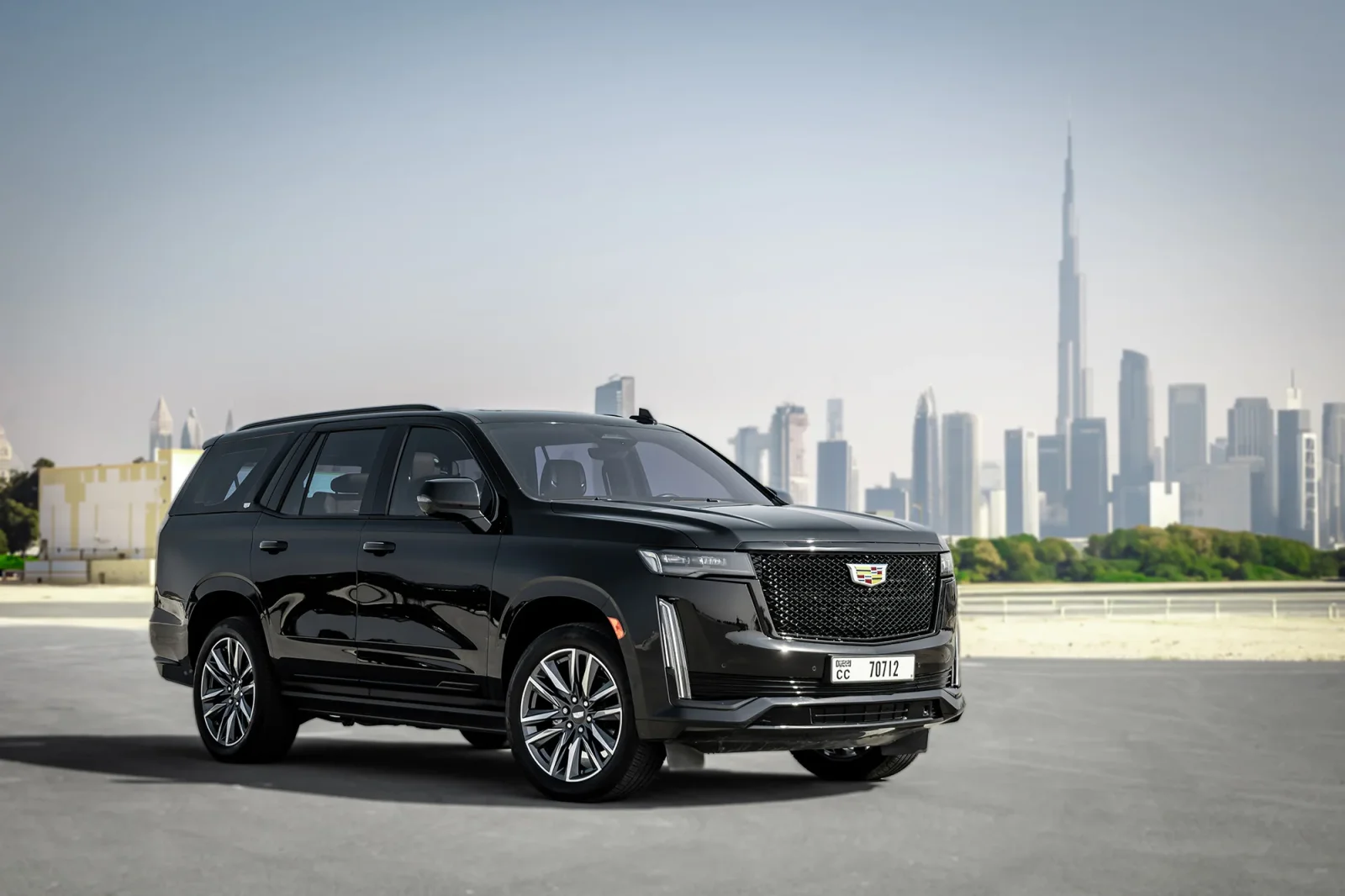 Rent Cadillac Escalade  Black 2023 in Dubai