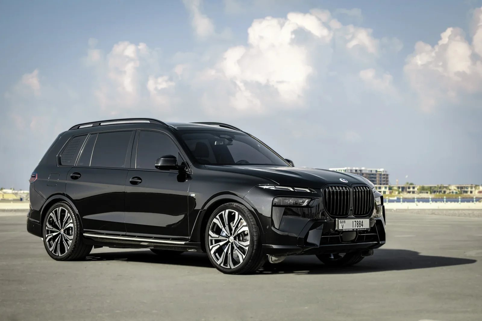 Rent BMW X7 New Gen Black 2023 in Dubai