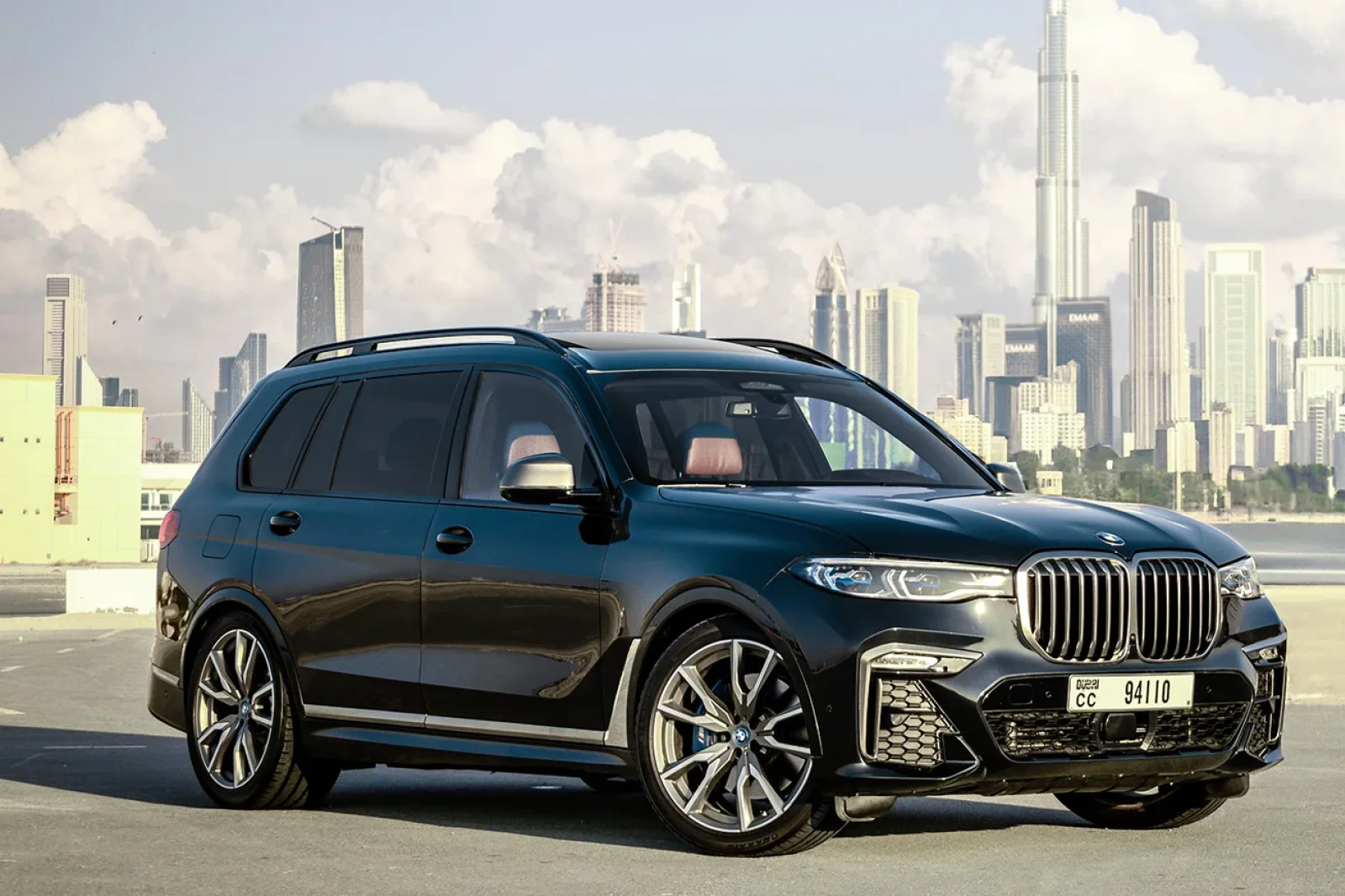 Аренда BMW X7  Синий 2022 в Дубае