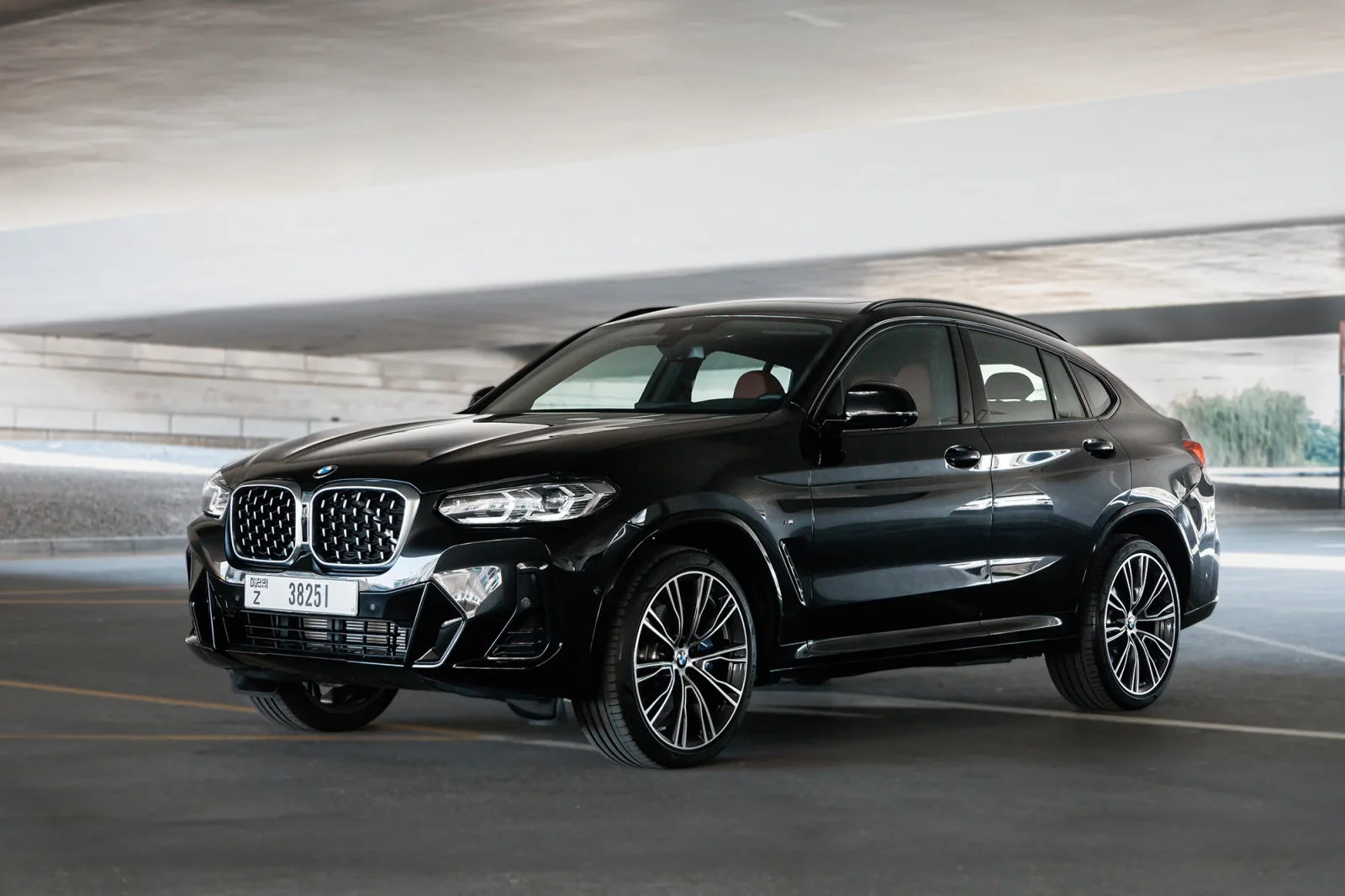 Rent BMW X4  Black 2024 in Dubai