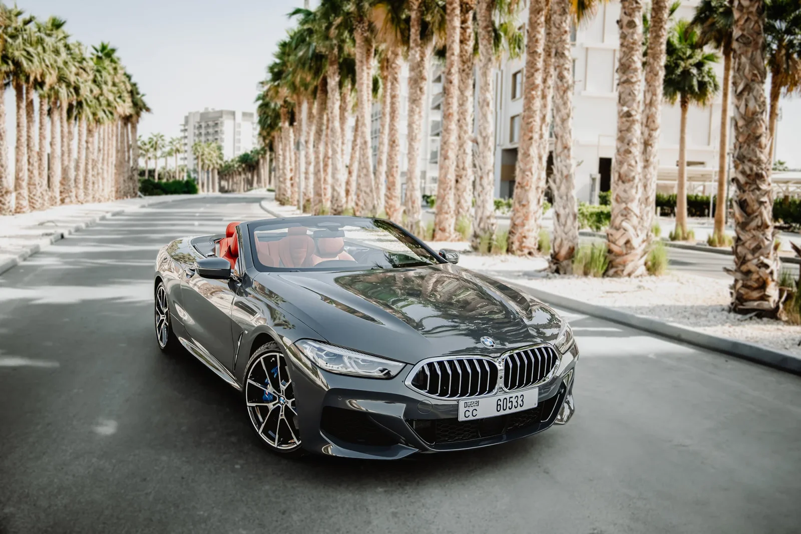 Rent BMW 8-Series 840i Coupe Grey 2022 in Dubai