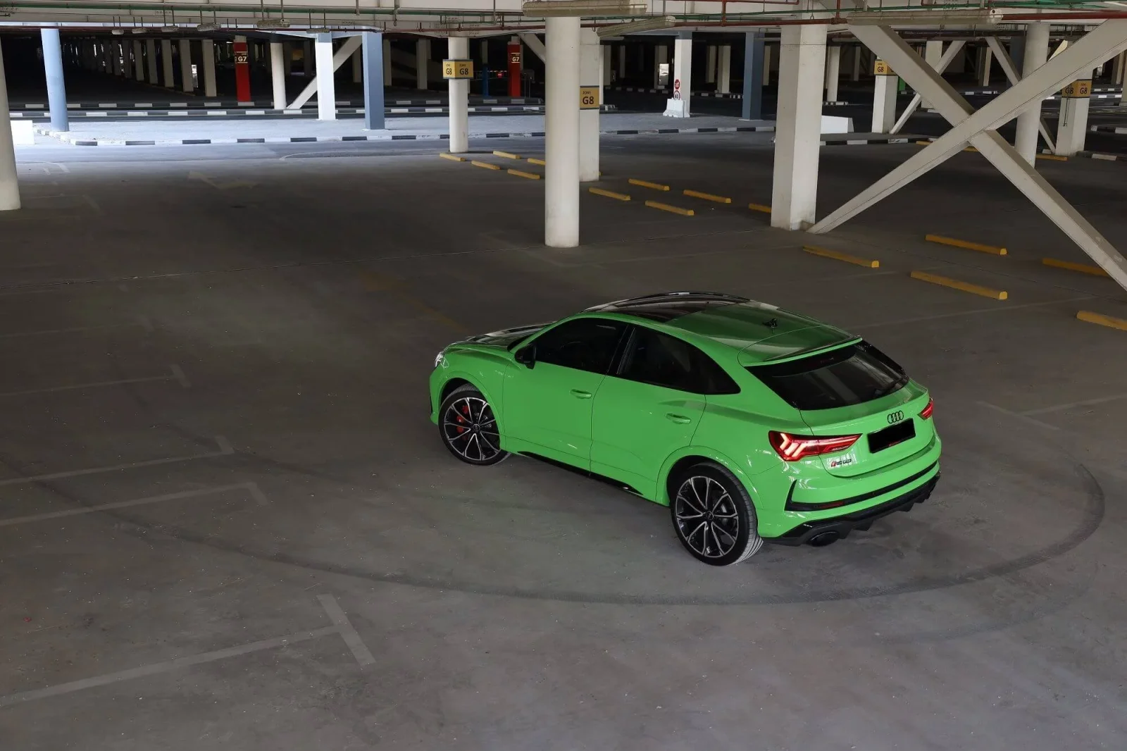 Rent Audi RS Q3  Green 2021 in Dubai - 4 