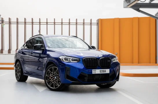 BMW X4 M Competition Blu 2022