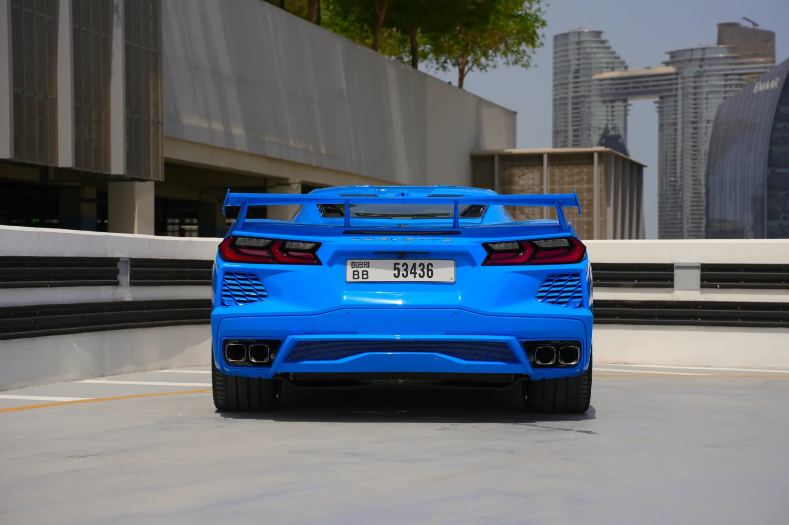 Affitto Chevrolet Corvette  Blu 2022 in Dubai - 4 