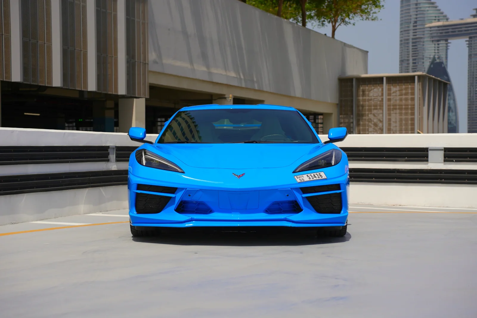 Affitto Chevrolet Corvette  Blu 2022 in Dubai - 2 