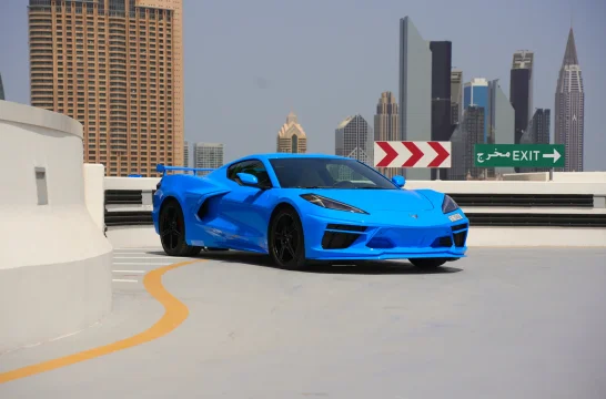 Chevrolet Corvette Blau 2022