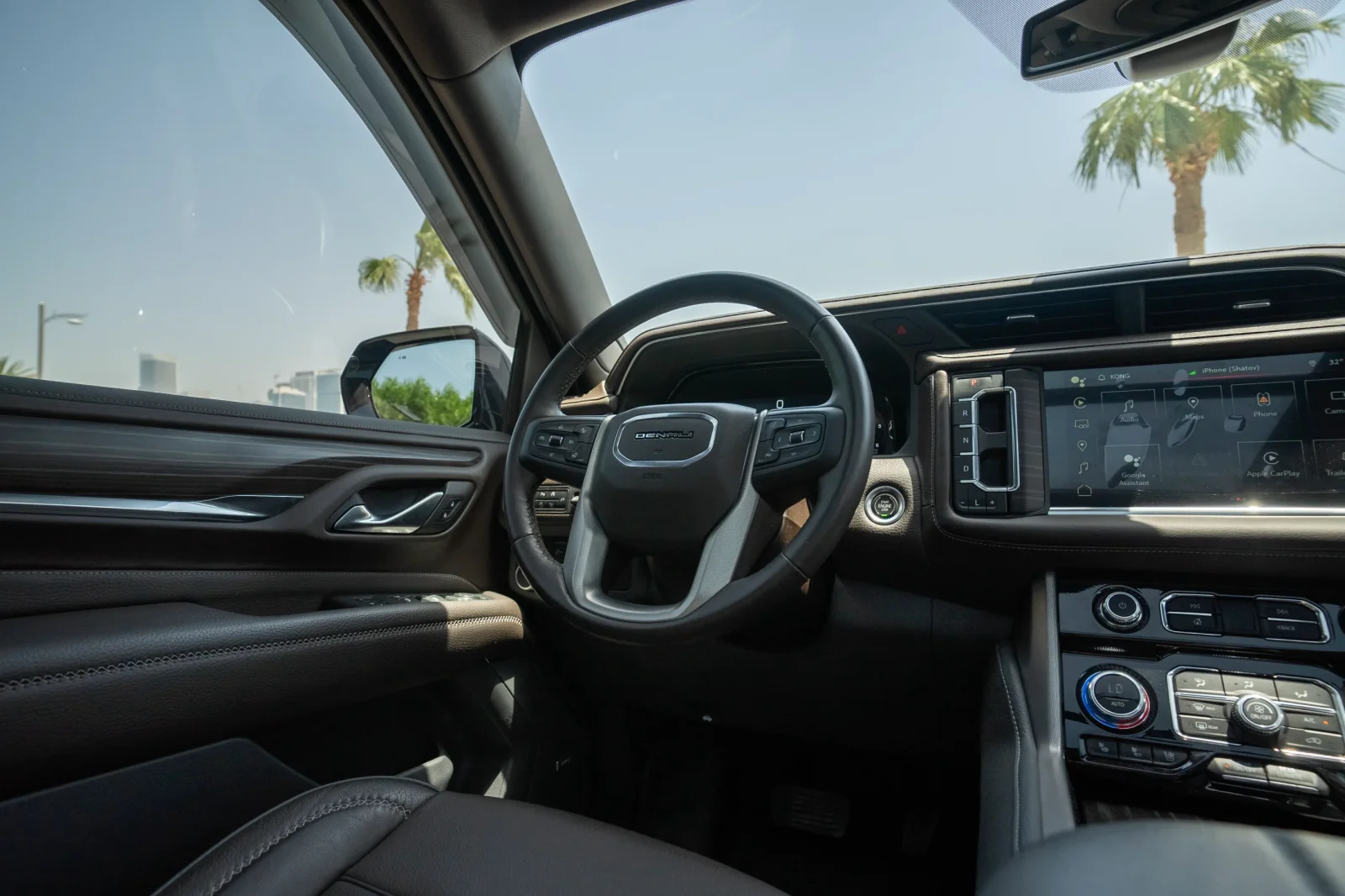 Rent GMC Yukon Denali Blue 2023 in Dubai - 4 