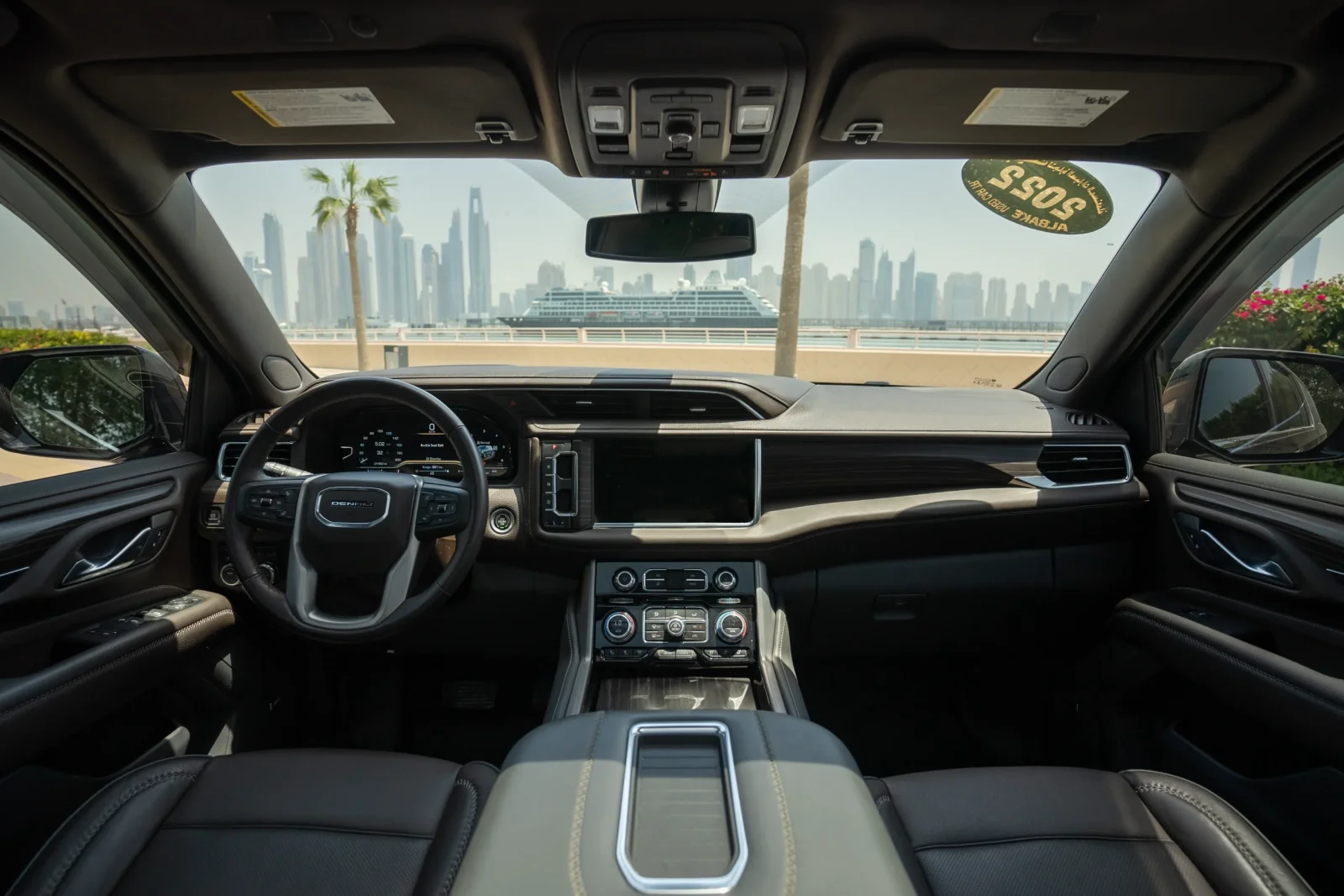 Rent GMC Yukon Denali Blue 2023 in Dubai - 3 