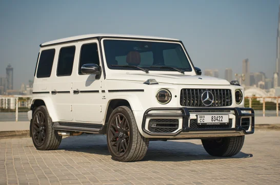 Mercedes-Benz G-Class 63 AMG White 2022