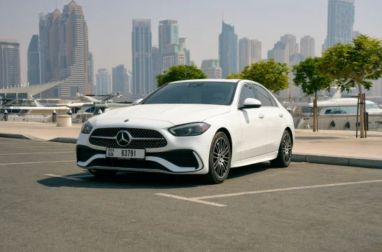 Mercedes-Benz C-Class 300 White 2023