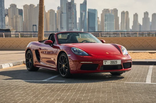 Porsche Boxster Rosso 2022