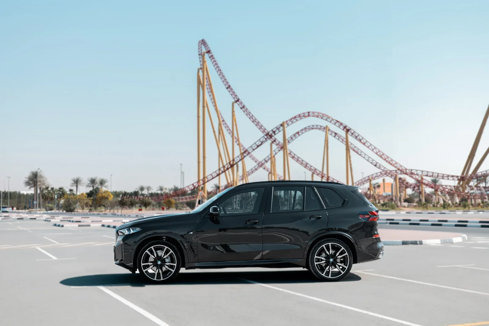 Rent BMW X5 40i M-Sport Black 2025 in Dubai - 10 
