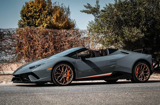 Lamborghini Huracan Spyder Grau 2021