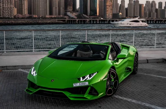 Lamborghini Huracan Evo Spider Зеленый 2022