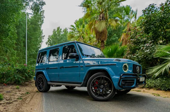 Mercedes-Benz G-Class G63 China Blue Небесно-голубой 2021