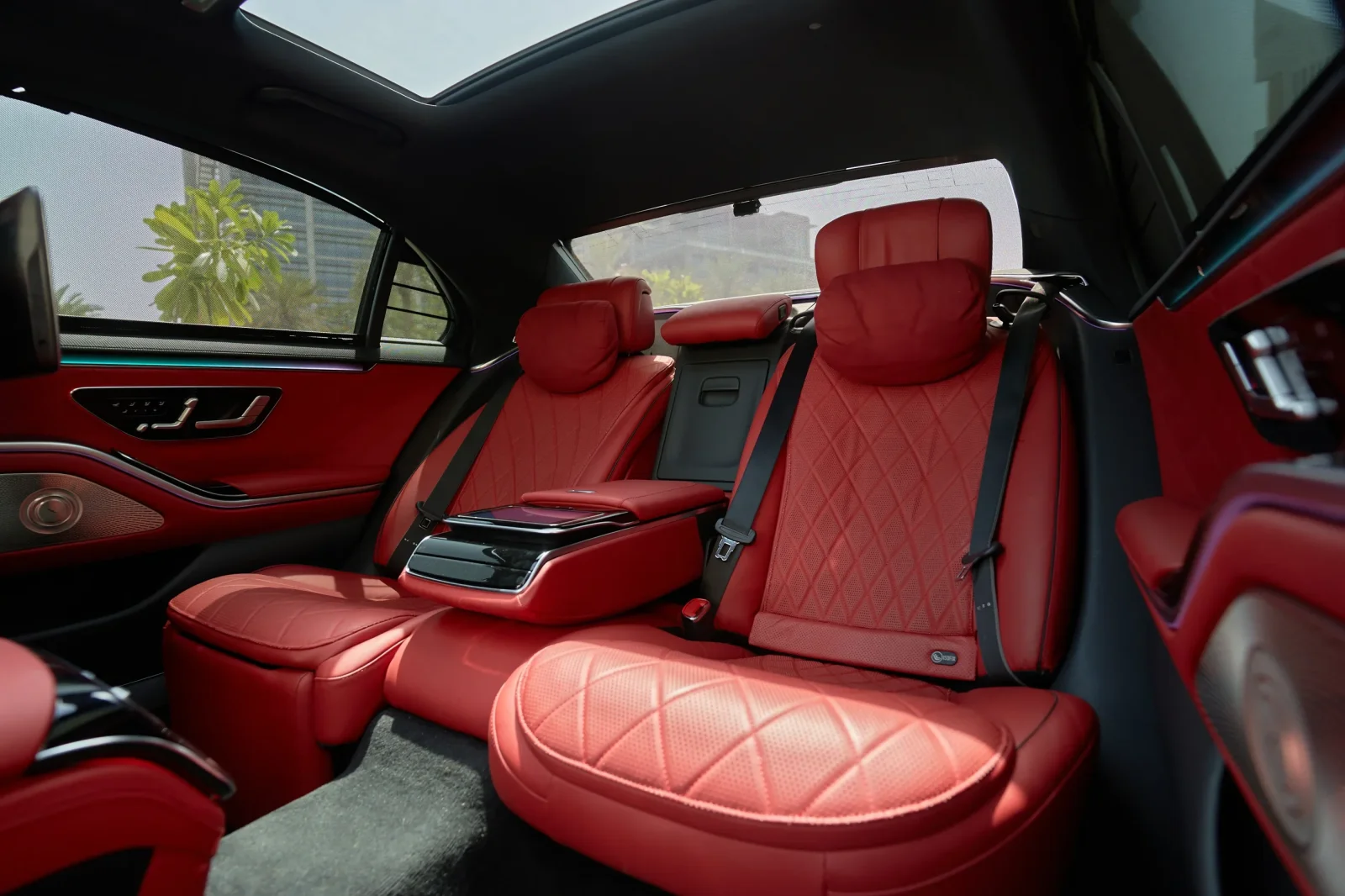 Rent Mercedes-Benz S-Class 500 Black 2023 in Dubai - 2 