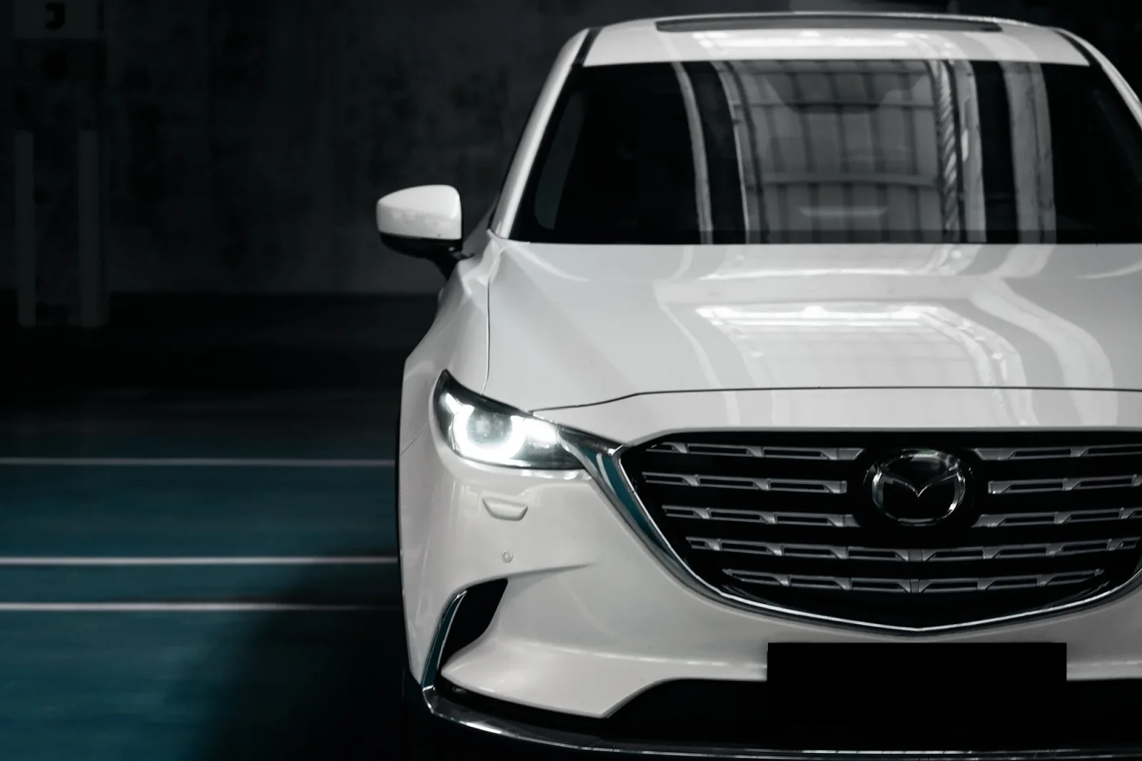 Huren Mazda CX-9  Wit 2021 in Dubai - 7 
