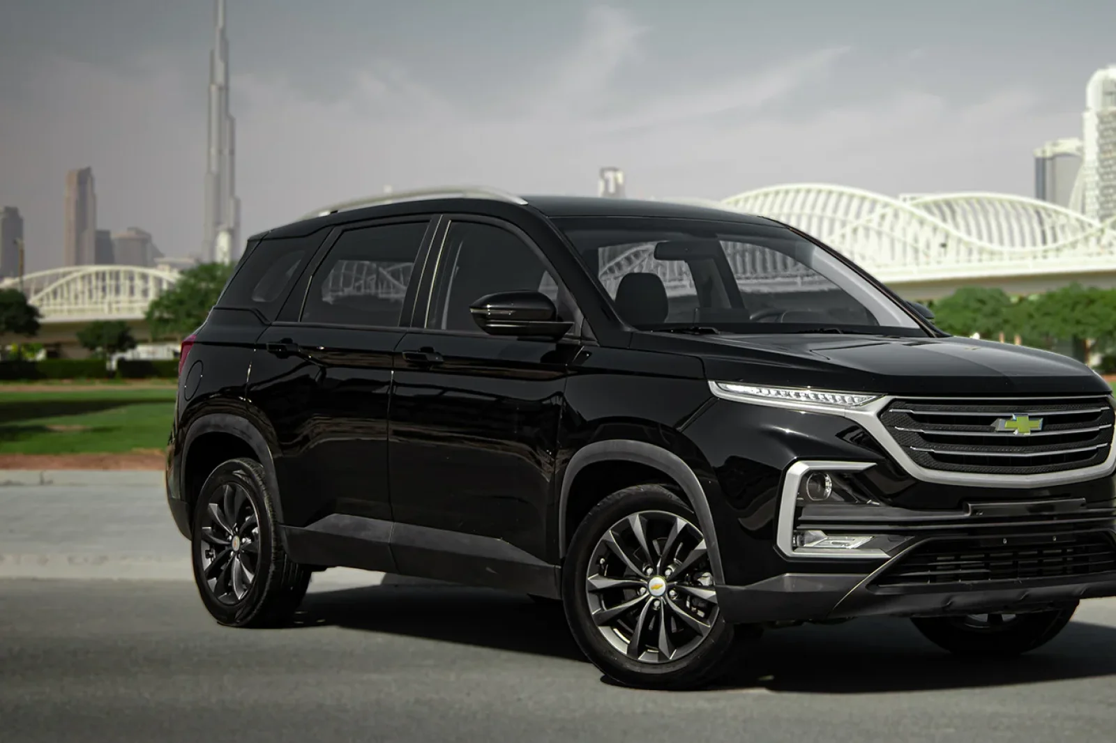 Rent Chevrolet Captiva  Black 2023 in Dubai - 6 