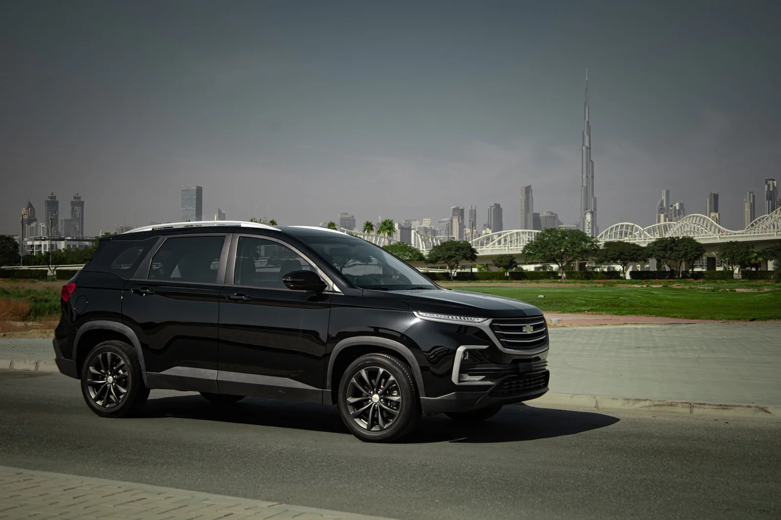 Rent Chevrolet Captiva  Black 2023 in Dubai - 8 