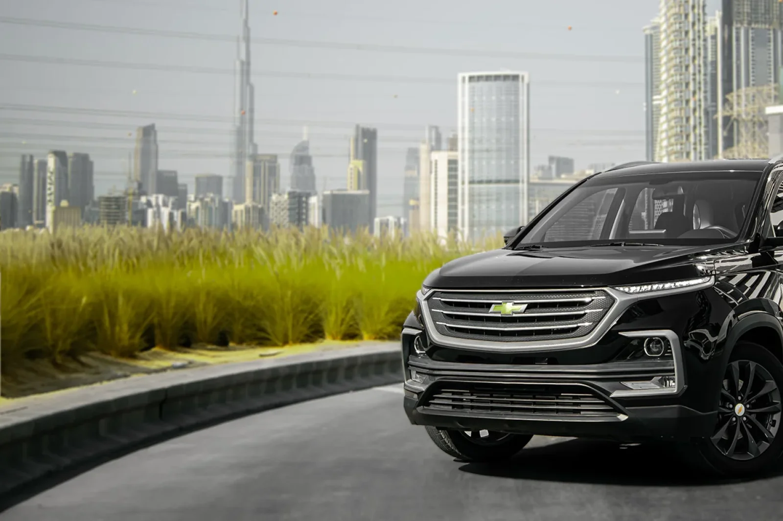 Loyer Chevrolet Captiva  Noir 2023 en Dubai - 11 