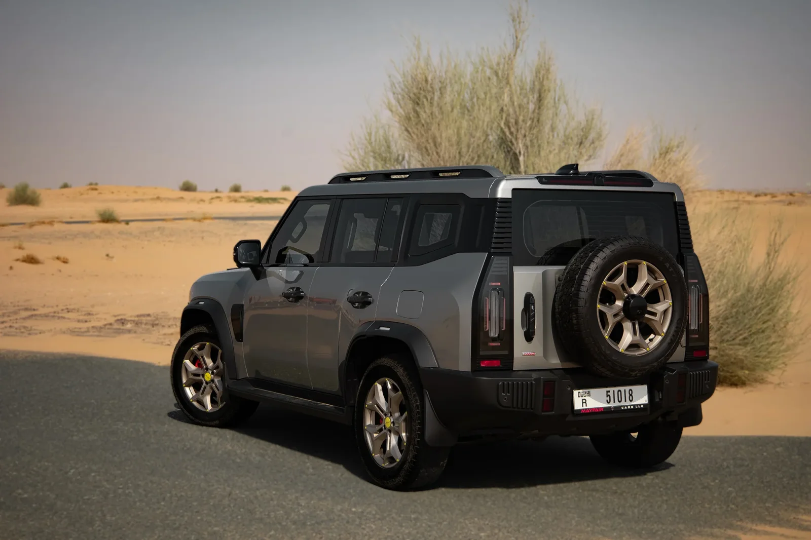 Kiralık Jetour T2  Gri 2024 içinde Dubai - 5 