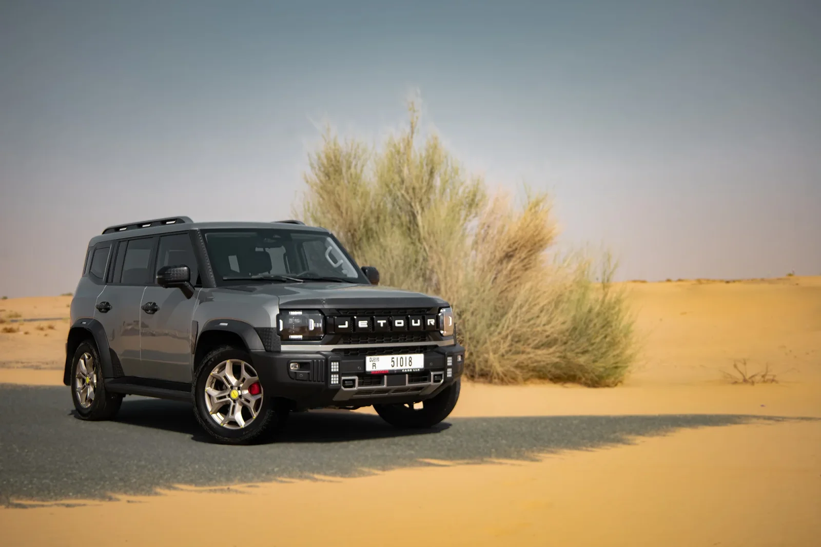 Rent Jetour T2  Grey 2024 in Dubai