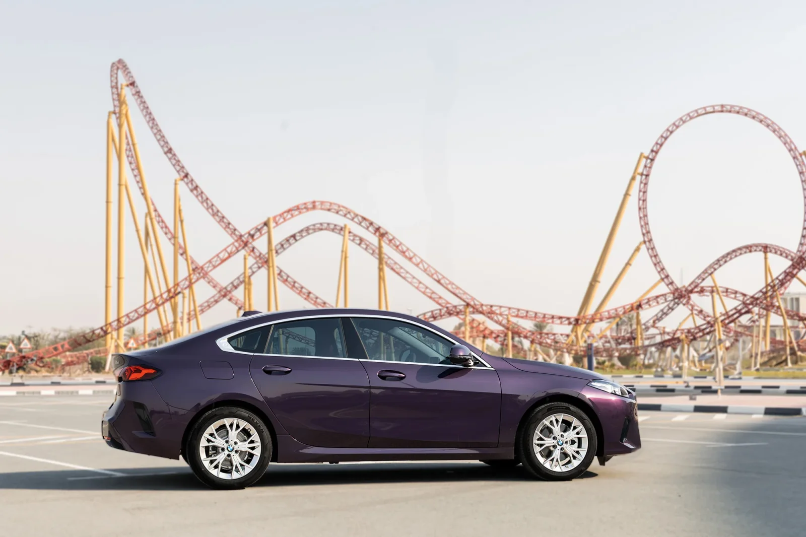 Alquiler BMW 2-Series 218i Violeta 2025 en Dubái - 8 