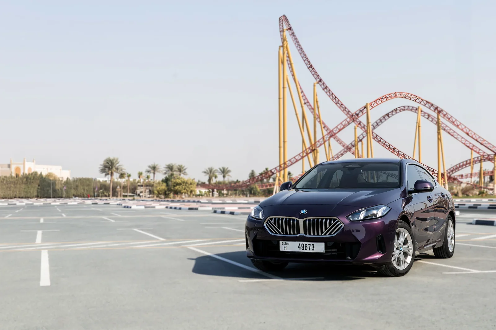 Alquiler BMW 2-Series 218i Violeta 2025 en Dubái - 2 