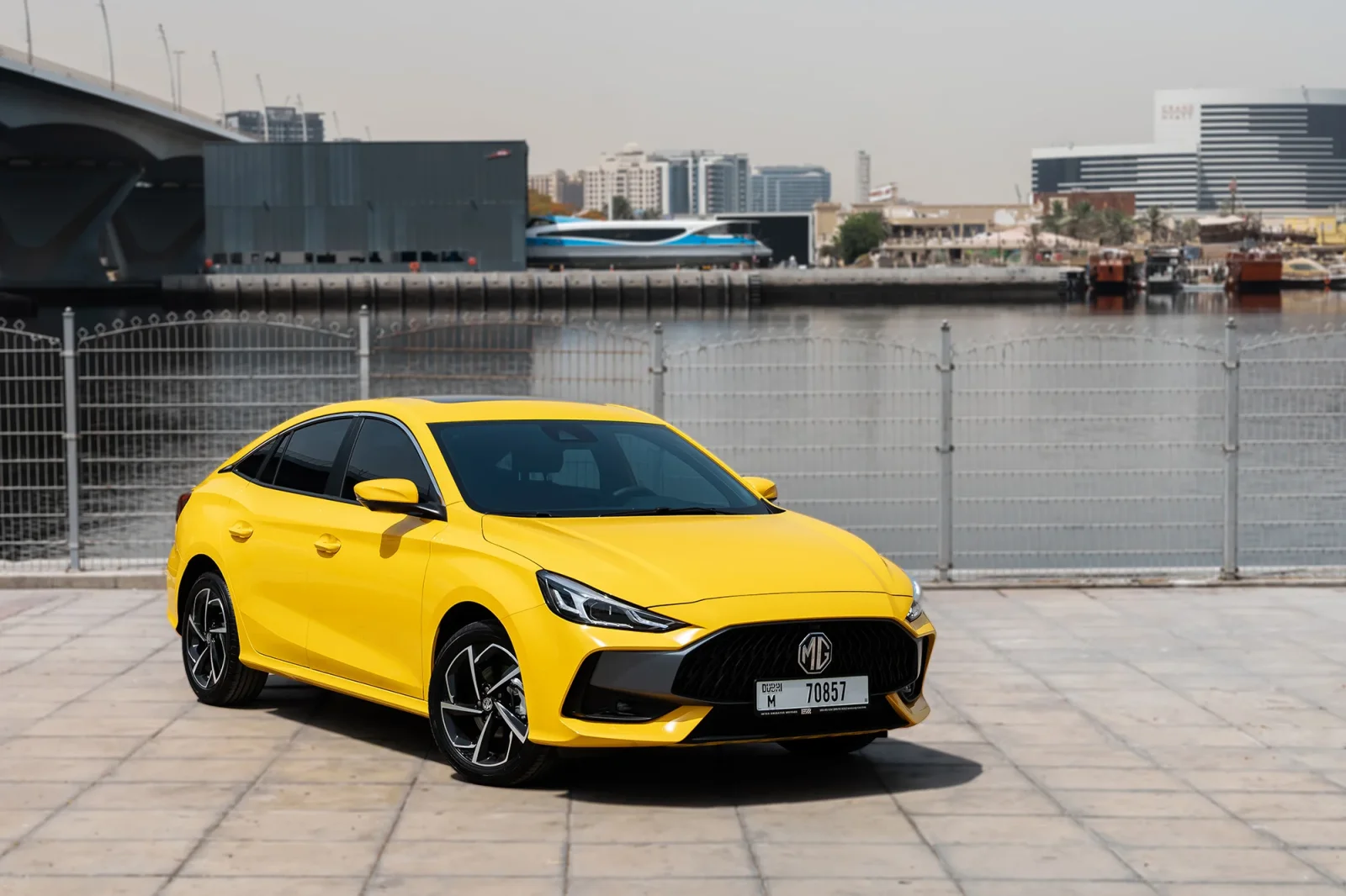 Аренда MG gt  Желтый 2025 в Дубае - 2 