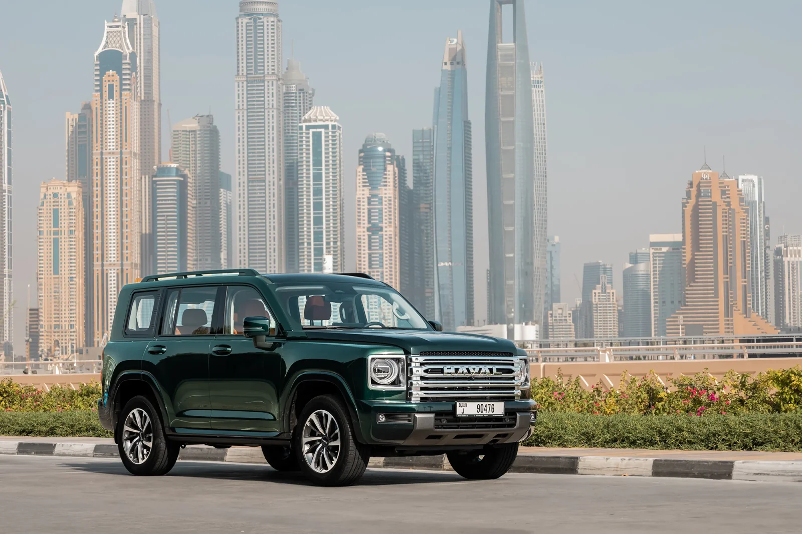 Alquiler Haval H9  Verde 2025 en Dubái
