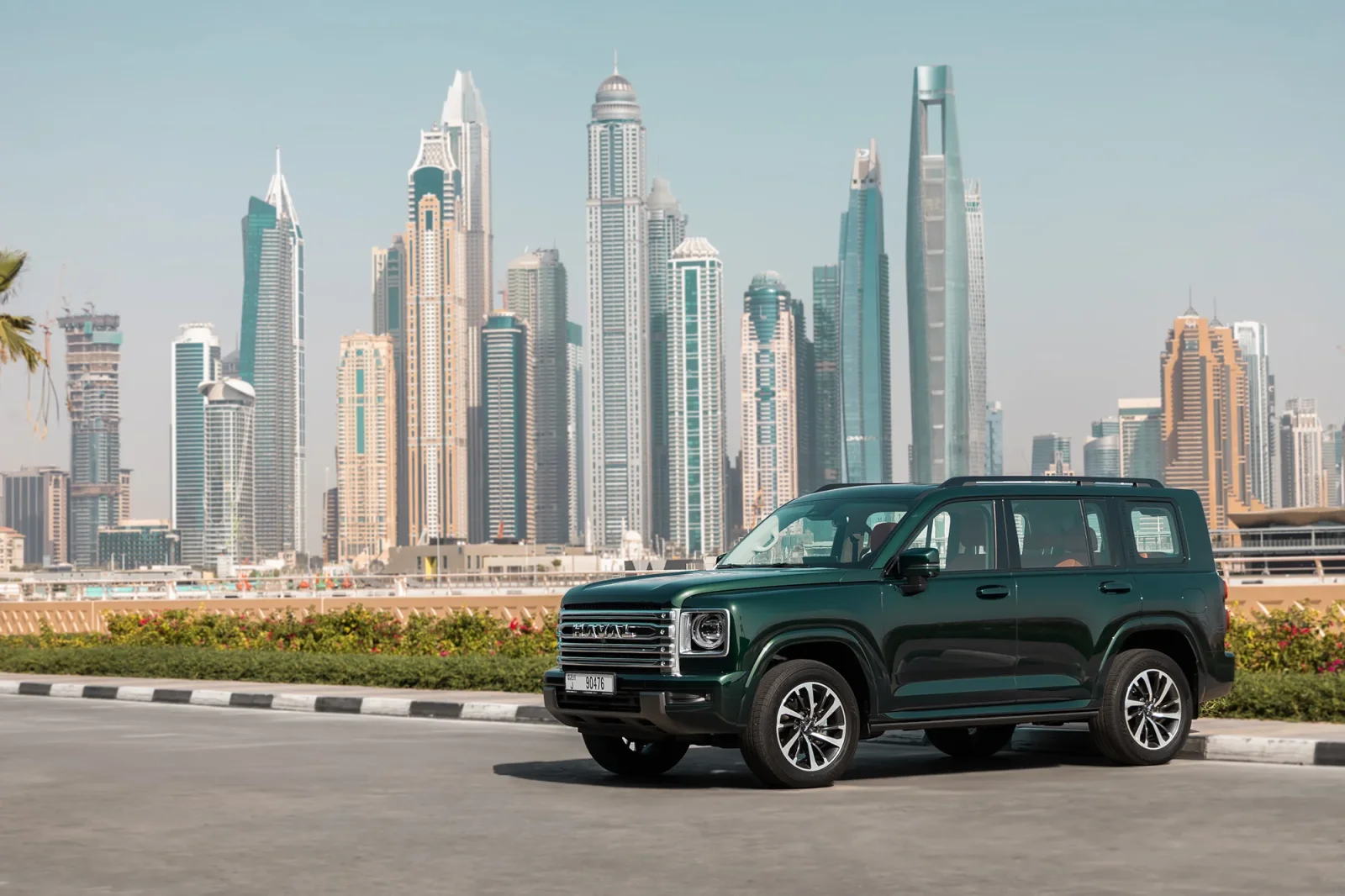 Alquiler Haval H9  Verde 2025 en Dubái - 2 