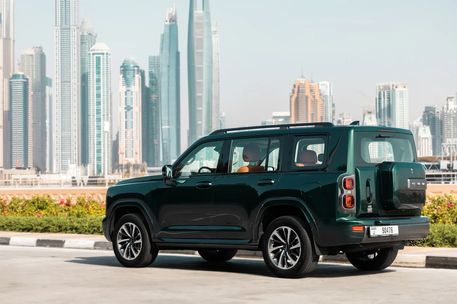 Alquiler Haval H9  Verde 2025 en Dubái - 5 