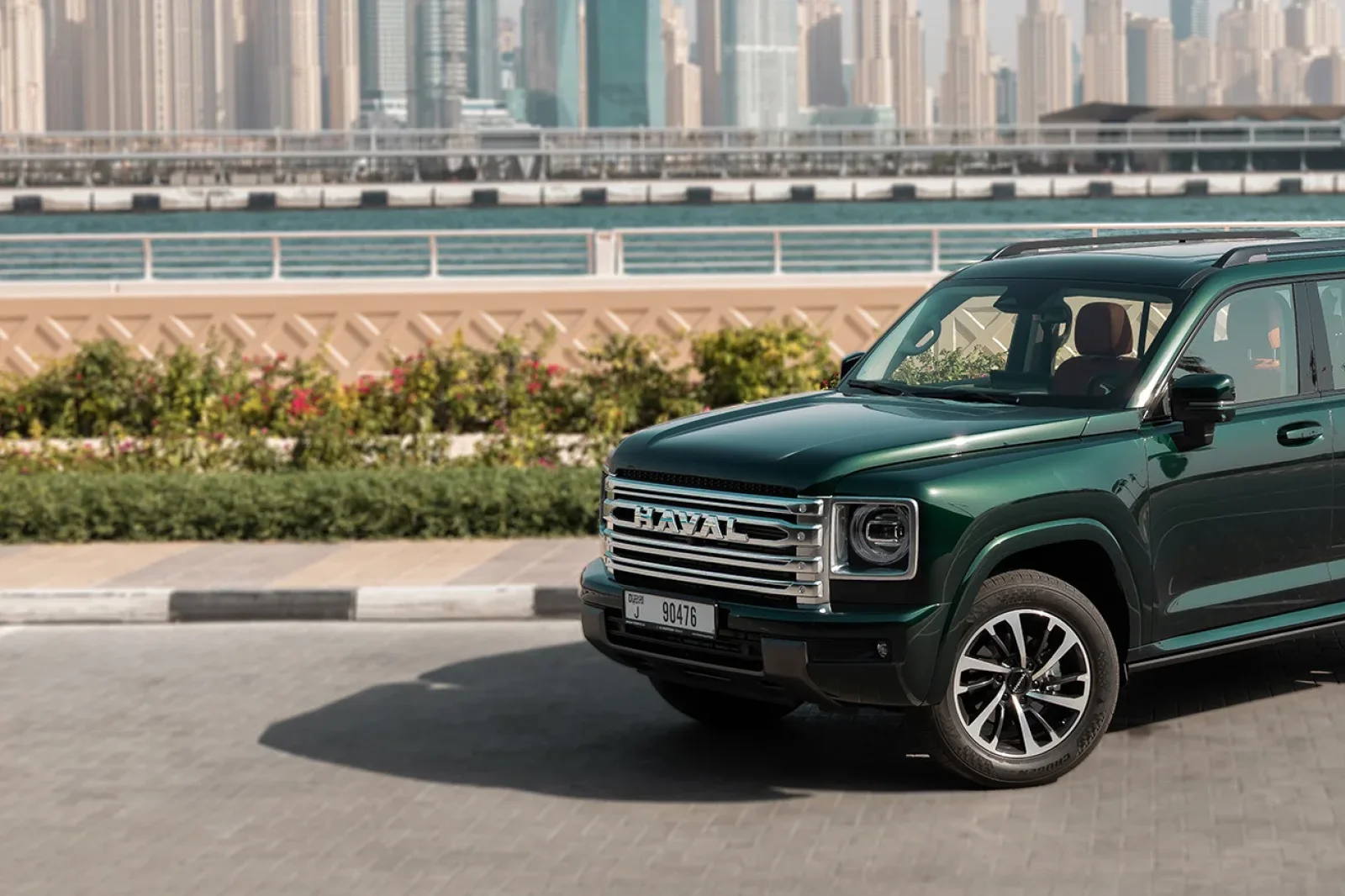 Alquiler Haval H9  Verde 2025 en Dubái - 14 