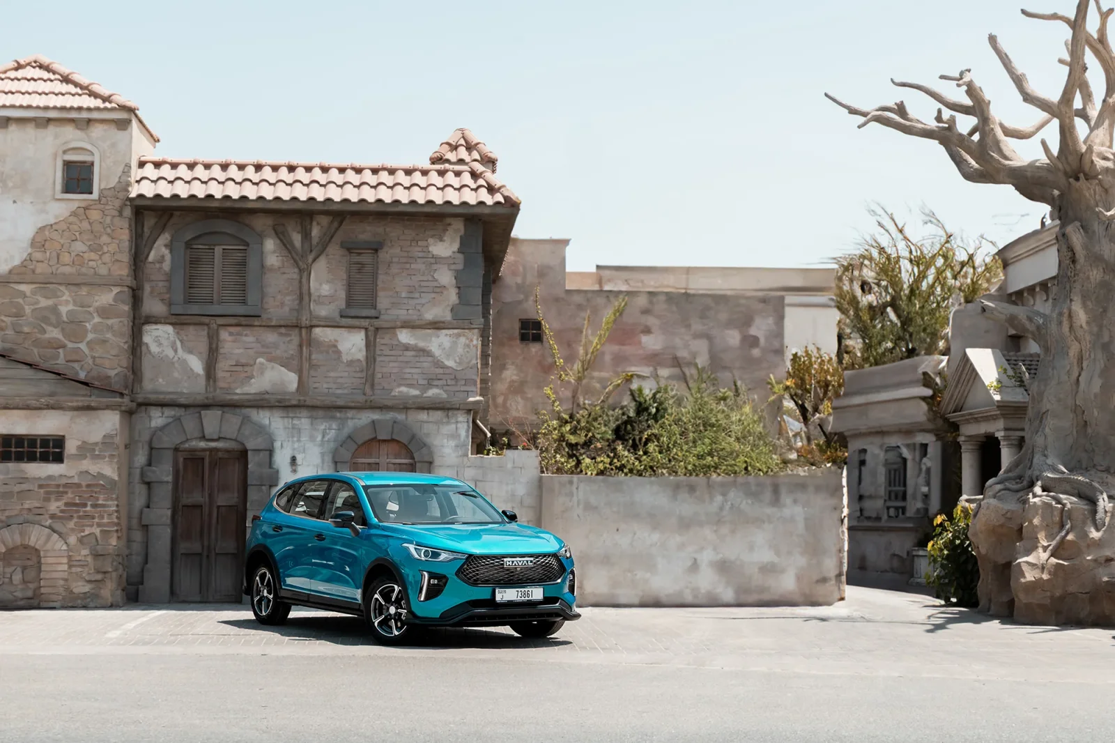 Miete Haval Jolion  Blau 2025 in der Dubai