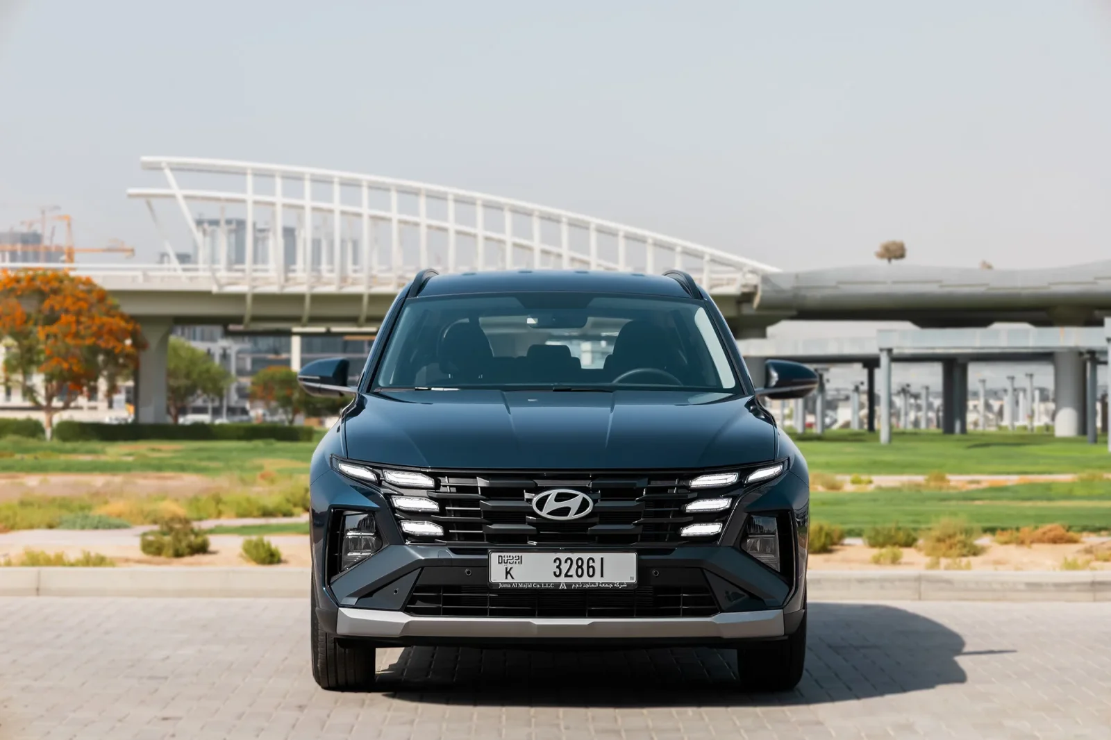 Kiralık Hyundai Tucson  Mavi 2025 içinde Dubai - 2 