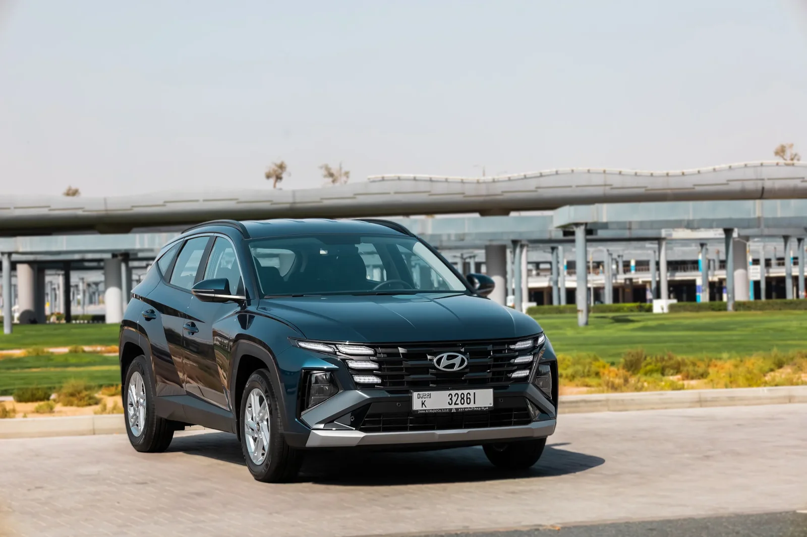 Kiralık Hyundai Tucson  Mavi 2025 içinde Dubai - 7 