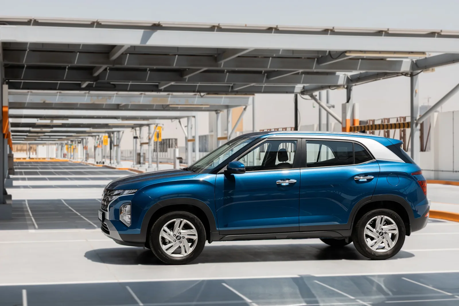 Loyer Hyundai Creta  Bleu 2025 en Dubai - 9 