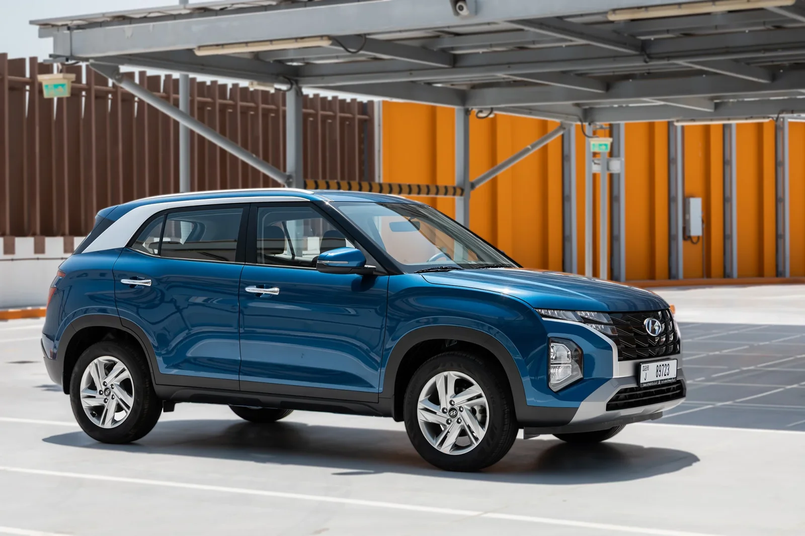 Loyer Hyundai Creta  Bleu 2025 en Dubai - 8 